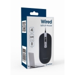 MOUSE USB OPTICAL BLACK/SILVER/MUS-4B-06-BS GEMBIRD - Image 4
