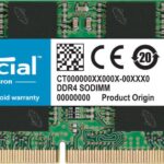 CRUCIAL NB MEMORY 8GB PC25600 DDR4/SO CT8G4SFRA32A CRUCIAL