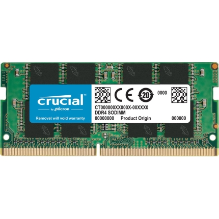 CRUCIAL NB MEMORY 8GB PC25600 DDR4/SO CT8G4SFRA32A CRUCIAL