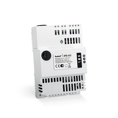 24505-1 SATEL POWER SUPPLY 12VDC 4A DIN/APS-412 SATEL - Image 1