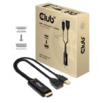 CLUB3D I/O ADAPTER HDMI TO DP/ACTIVE M/F CAC-1331 CLUB3D