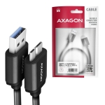 CABLE USB3.2 TO MICRO-B 1M/SPEED BLK BUMM3-AM10AB AXAGON - Image 5
