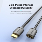 CABLE HDMI MALE/FEMALE 4K/0.5M BLACK AHCBD VENTION - Image 10