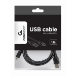CABLE USB2 AM-MINI 1.8M BLACK/CCP-USB2-AM5P-6 GEMBIRD - Image 2