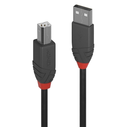CABLE USB2 A-B 3M/ANTHRA 36674 LINDY