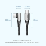 CABLE USB-C TO USB-C/1M GRAY TRAHF VENTION - Image 12