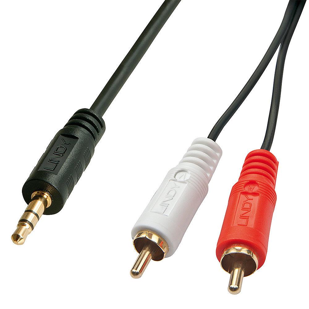 2add0087-7efc-47e0-a1dd-39ea21efb92e CABLE AUDIO 2XRCA/3.5MM M/M 2M/35681 LINDY - Image 1