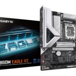 GIGABYTE Mainboard|GIGABYTE|Intel B860 Express|LGA1851|Micro-ATX|Memory DDR5|Memory slots 2|B860MEAGLEV2