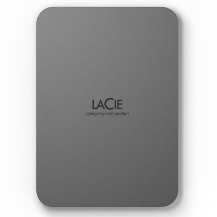LACIE External HDD|LACIE|Mobile Drive Secure|STLR2000400|2TB|USB-C|USB 3.2|Colour Space Gray|STLR2000400