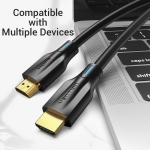 CABLE HDMI 8K/1M BLACK AANBF VENTION - Image 12