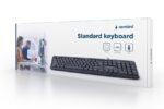 KEYBOARD STANDART USB ENG/BLACK KB-U-103 GEMBIRD - Image 3