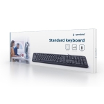 KEYBOARD STANDART USB ENG/BLACK KB-U-103 GEMBIRD - Image 3