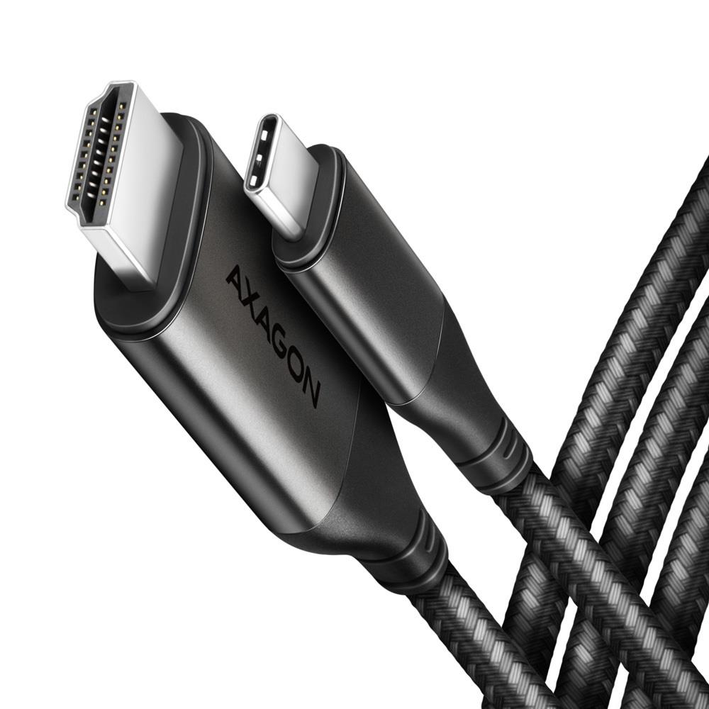 2f35929e-a4ca-4324-b4f9-017dd578c91f-1 AXAGON CABLE USB-C TO HDMI 1.8M/RVC-HI2MC AXAGON - Image 1