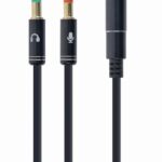 CABLE AUDIO 3.5MM SOCKET TO/2X3.5MM PLUG CCA-418M GEMBIRD