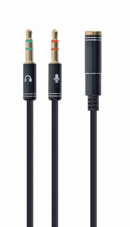 CABLE AUDIO 3.5MM SOCKET TO/2X3.5MM PLUG CCA-418M GEMBIRD