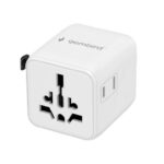 GEMBIRD POWER ADAPTER TRAVEL/WHITE TPA-INT-01-W GEMBIRD