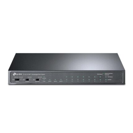 TP-LINK Switch|TP-LINK|1x10Base-T / 100Base-TX|PoE+ ports 8|124 Watts|TL-SL1311MP