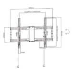 GEMBIRD TV SET ACC WALL MOUNT 37-80"/WM-80T-01 GEMBIRD