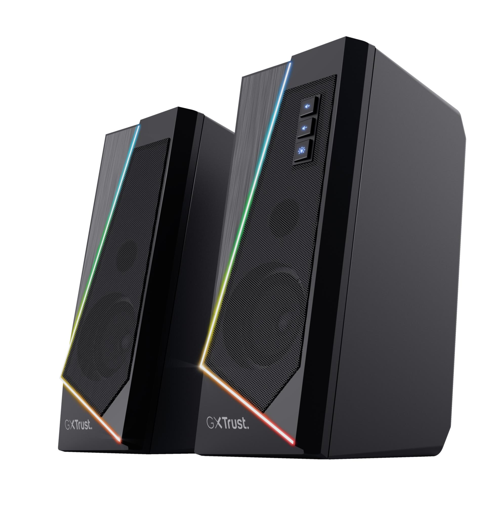 32622e8f-da8b-4098-8b19-e0f00725972b-1 TRUST SPEAKER 2.0 GXT 609 ZOXA RGB/ILLUMINATED 24070 TRUST - Image 1