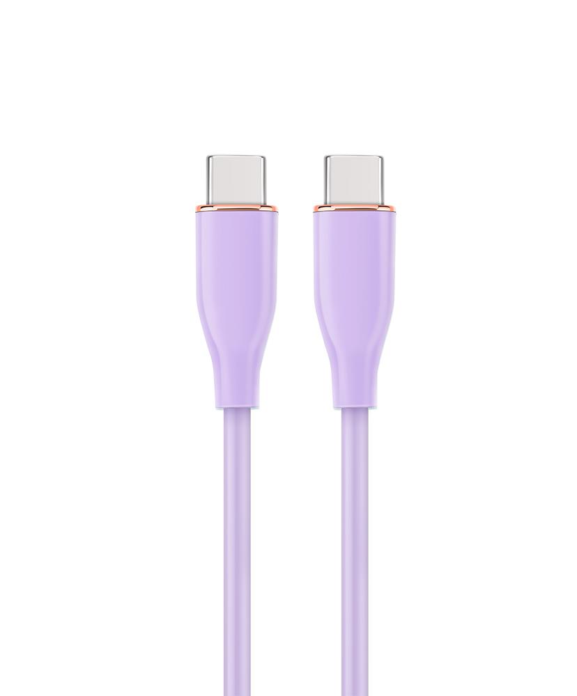 32fd05ce-6719-4362-ad20-29679827846d CABLE USB-C 1.5M PREMIUM VIOL./CC-USB2S-CMCM-1.5M-P GEMBIRD - Image 1