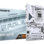 GIGABYTE Mainboard|GIGABYTE|AMD B850|SAM5|ATX|Memory DDR5|Memory slots 4|2xPCI-Express 3.0 1x|1xPCI-Express 4.0 4x	|1xPCI-Express 5.0 16x|3xM.2|1xHDMI|1xDisplayPort|4xUSB 2.0|2xUSB 3.2|1xUSB-C|1xRJ45|3xAudio port|B850EAGLEICE