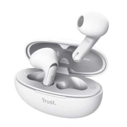 TRUST HEADSET EARPHONES YAVI BT ENC/WHITE 25173 TRUST