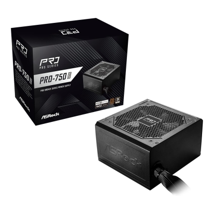 ASROCK Power Supply|ASROCK|ATX|PC|100 - 240 V|750 W|PRO-750B