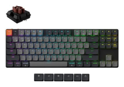 KEYCHRON KEYBOARD WRL K1 RGB/BLACK K1X-B3 KEYCHRON
