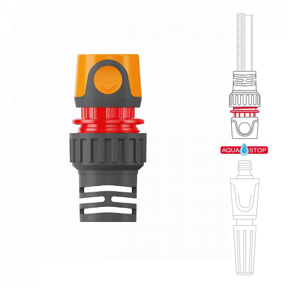 389e71d6-2c3b-4f8d-8994-311b5d00d981 HOSE ACC CONNECTOR AQUASTOP/3/4" DWC 2519 DAEWOO - Image 1