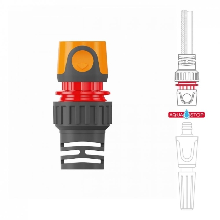 DAEWOO HOSE ACC CONNECTOR AQUASTOP/3/4" DWC 2519 DAEWOO