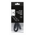 CABLE AUDIO 3.5MM EXTENSION/1.5M CCA-423 GEMBIRD - Image 2