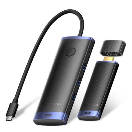 VENTION NB ACC DOCKING STATION 6IN1/USB-C 0.15M TPVBB VENTION