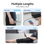 CABLE USB-C TO USB2.0/0.5M BLACK CTHBD VENTION - Image 15