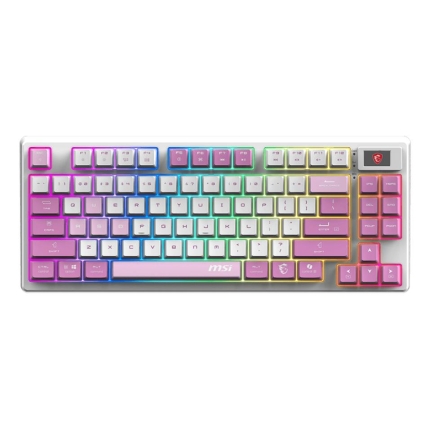 MSI KEYBOARD GAMING VIOLET US/FORGE GK600 TKL W VIOLET MSI