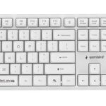 GEMBIRD KEYBOARD +MOUSE WRL ENG/WHITE KBS-WMS-01-W GEMBIRD
