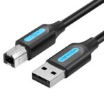 VENTION CABLE USB2.0 MALE TO MALE/5M BLACK COQBJ VENTION
