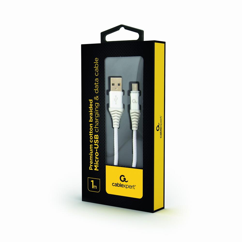 3bbf47b3-a634-411e-9b87-e2834c9504a7 CABLE USB2 TO MICRO-USB 1M/CC-USB2B-AMMBM-1M-BW2 GEMBIRD - Image 1