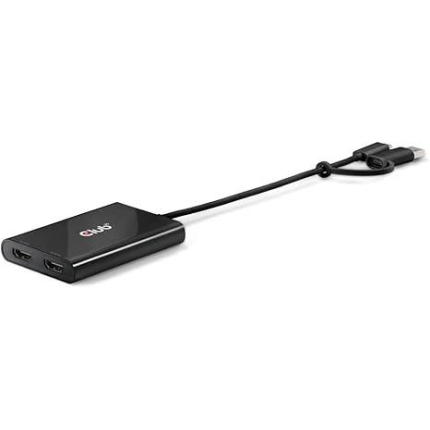 CLUB3D I/O ADAPTER USB-C TO HDMI/DUAL CSV-1475 CLUB3D