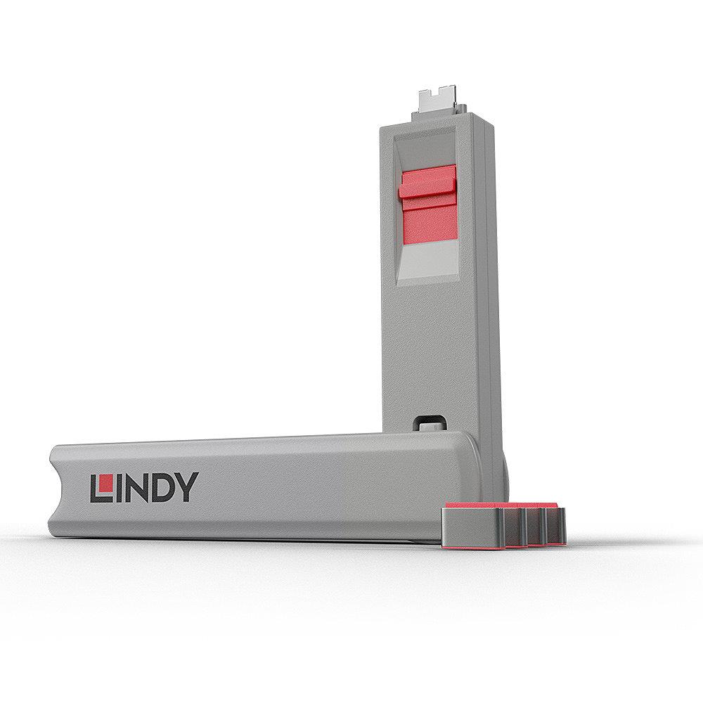 3c73e2f8-34ab-4e6d-91f2-d2fc90ebbe39-1 LINDY USB PORT TYPE-C BLOCKER 4PACK/PINK 40425 LINDY - Image 1