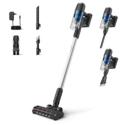 PHILIPS Vacuum Cleaner|PHILIPS|Upright/Bagless|Noise 80 dB|Black|Weight 1.2 kg|XC3032/01
