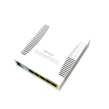MIKROTIK Switch|MIKROTIK|CSS106-1G-4P-1S|5x10Base-T / 100Base-TX / 1000Base-T|1xSFP|CSS106-1G-4P-1S