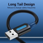 CABLE USB2.0 MALE TO MALE/2M BLACK COJBH VENTION - Image 9