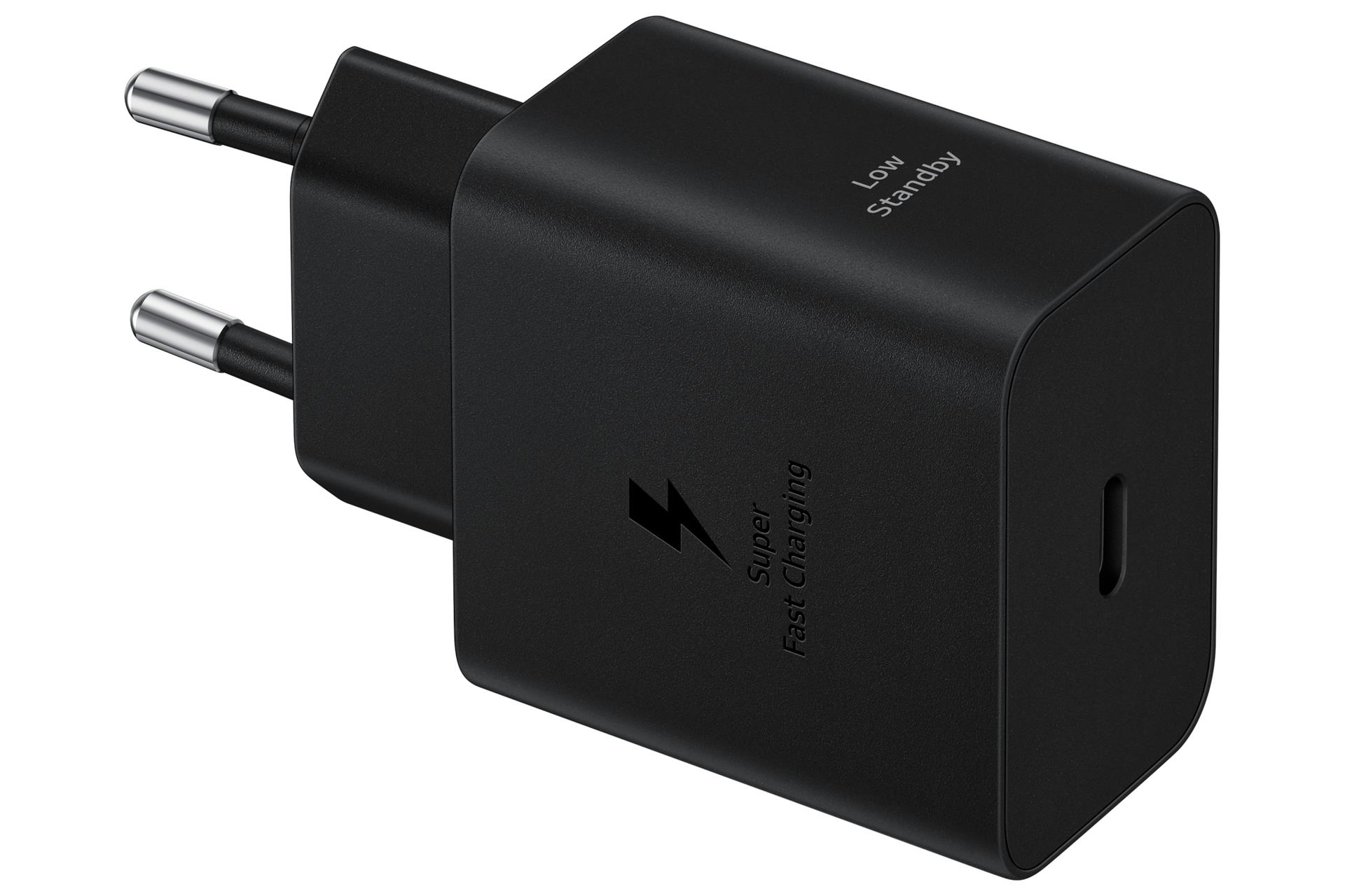 3e885531-d419-4ad2-af95-d86bd13a5d92-1 SAMSUNG MOBILE CHARGER WALL 45W/BLACK EP-T4511XBEGEU SAMSUNG - Image 1