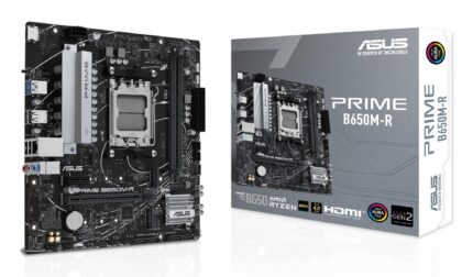 ASUS Mainboard|ASUS|AMD B650|SAM5|Micro-ATX|Memory DDR5|Memory slots 2|1xPCI-Express 4.0 1x|2xPCI-Express 4.0 16x|2xM.2|1xHDMI|4xUSB 2.0|2xUSB 3.2|1xRJ45|3xAudio port|PRIMEB650M-R