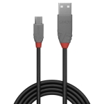 CABLE USB2 A TO MICRO-B 0.5M/ANTHRA 36731 LINDY - Image 2