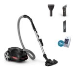 PHILIPS Vacuum Cleaner|PHILIPS|XD5123/10|Bagged|900 Watts|Capacity 4 l|Noise 77 dB|Black|Weight 4.6 kg|XD5123/10