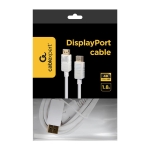 CABLE DISPLAY PORT 1.8M/WHITE CC-DP2-6-W GEMBIRD - Image 2