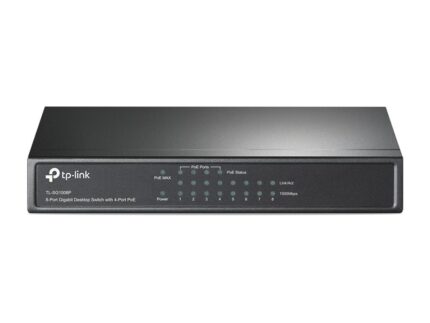 TP-LINK Switch|TP-LINK|8x10Base-T / 100Base-TX / 1000Base-T|TL-SG1008P
