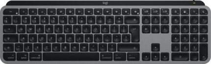 LOGITECH KEYBOARD WRL MX KEYS S MAC/SPACE GREY 920-011637 LOGITECH
