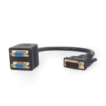 GEMBIRD CABLE SPLITTER DVI TO DUAL VGA/A-DVI-2VGA-01 GEMBIRD
